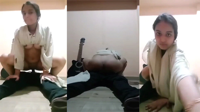 Desi Hot Babe Riding Fucked