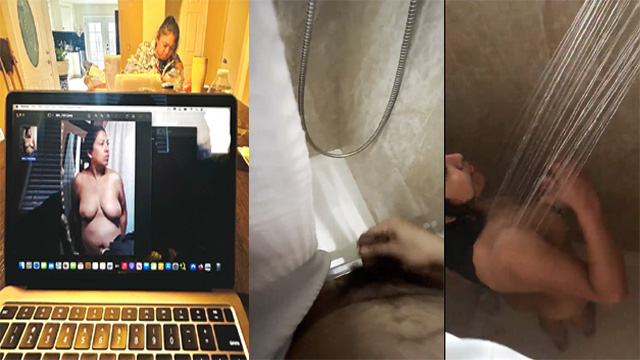 Desi Mom Bathing Caught – Videos Her Son Handjob Part 2