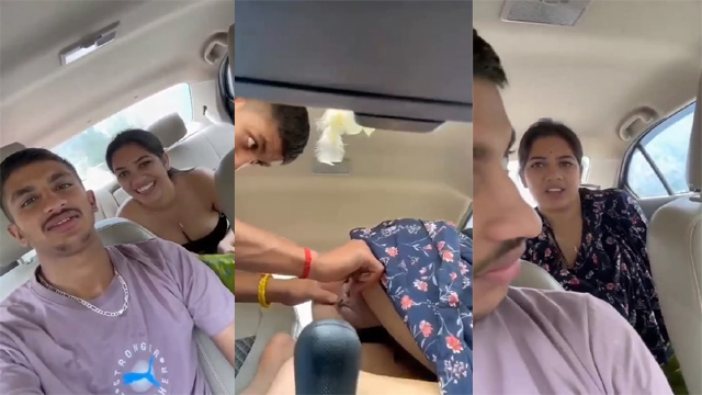 Gorgeous Horny Bhabi Affair – Threesome Car Mms Videos