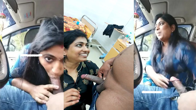 Real Hot Doctor Aunty Affair Blowjob – Fucking Hospital Bed