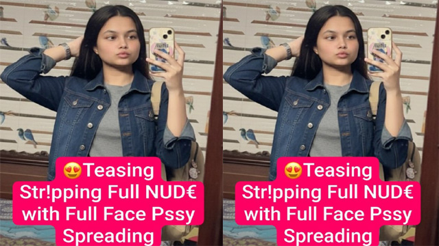 Desi GF Latest Viral Teasing Stripping Full Nude Video