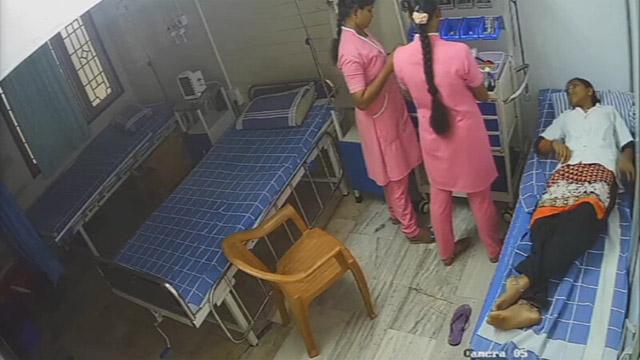 Tamil Teen Nurse In Clinic Sexy Ass inject CCTV leak
